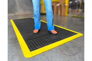 24/Seven LockSafe matting installation with demonstration
