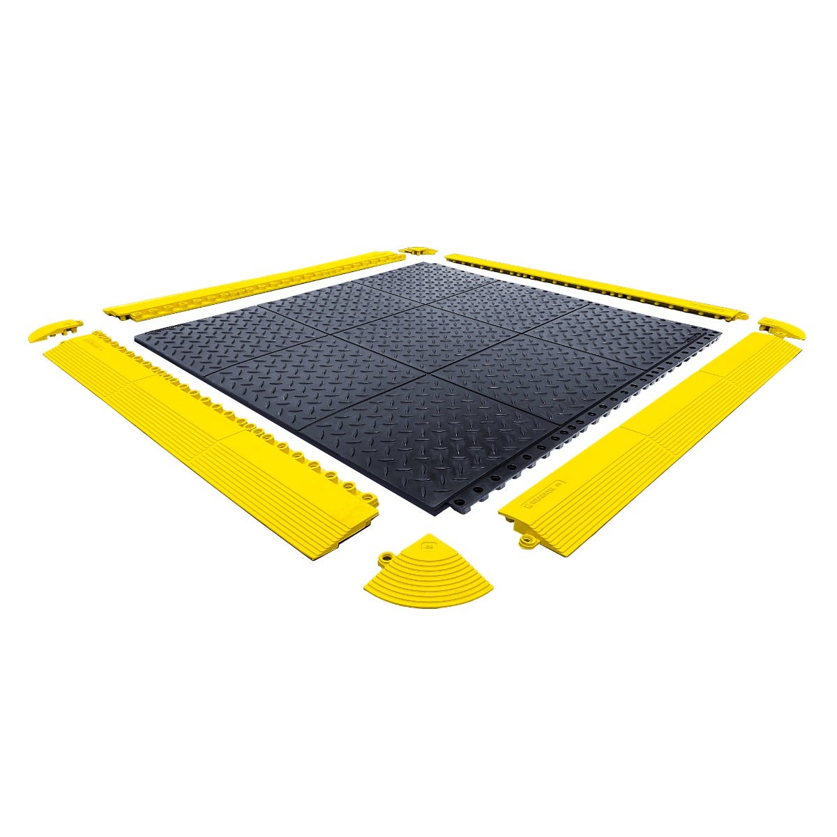 24/Seven® LockSafe® MAX Male Edging - Yellow