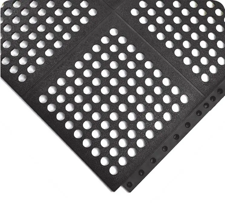 24/Seven® LockSafe® Open ESD - Interlocking GR Rubber Floor Tiles