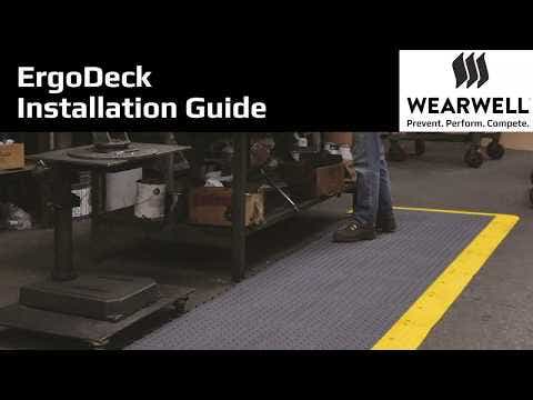 Red ErgoDeck® General Purpose Solid