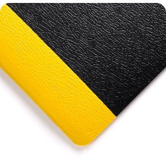 Soft Step - Black with Yellow Borders