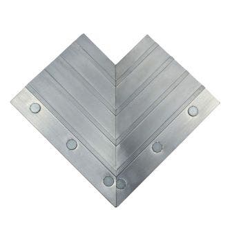Aluminum Inside Corner Ramp for ErgoDeck