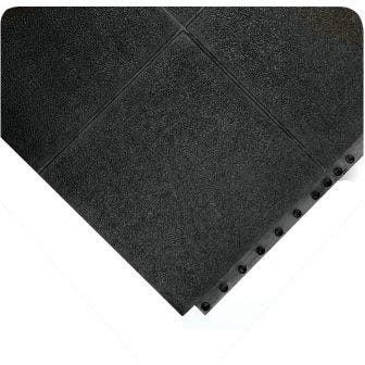 24/Seven® LockSafe® Solid NBR - Interlocking Rubber Floor Tiles 3' x 3'