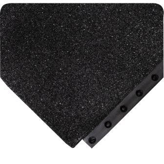 24/Seven® LockSafe® Interlocking Rubber Floor Tiles - Solid NBR w/ Gritshield®