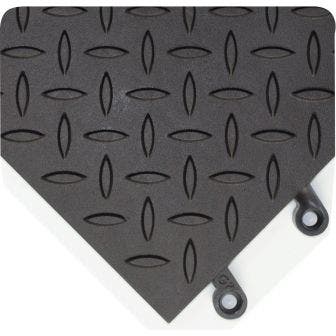 ErgoDeck MAX Diamond-Plate Modular Anti-fatigue Flooring - For Welding
