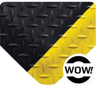 WOW! Diamond-Plate SpongeCote - Workstation Mat - For Welding