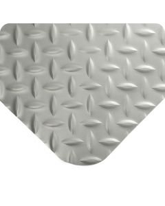 Diamond-Plate SpongeCote Mat – Gray Anti Fatigue Mats