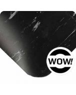 UltraSoft Tile-Top AM with WOW! Finish – Black Anti Fatigue Mats