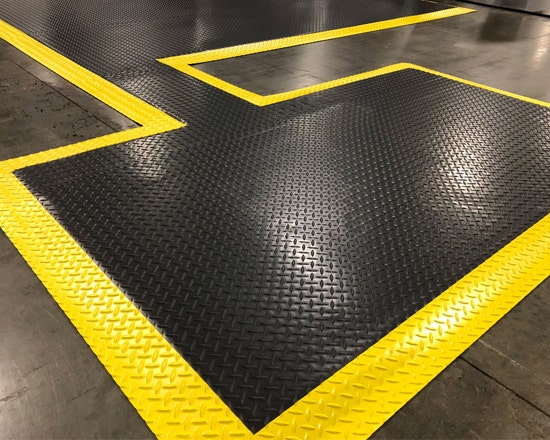 Wearwell's mats are fully customizable to any size or shape.