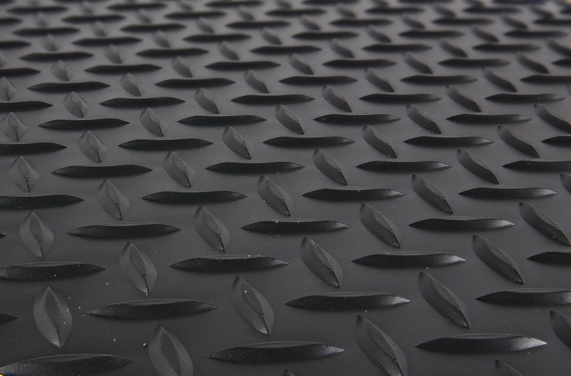 446 WeldSafe Diamond-Plate Anti-fatigue Mat Texture