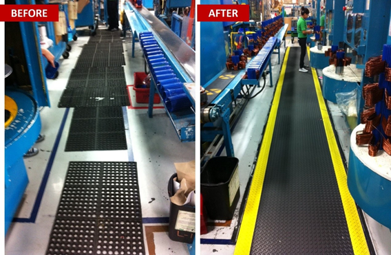 Top 6 Benefits of Diamond-Plate Anti-Fatigue Matting  Ergonomic Flooring  and Anti-fatigue Floor Mats - Surface Pros Blog by Wearwell