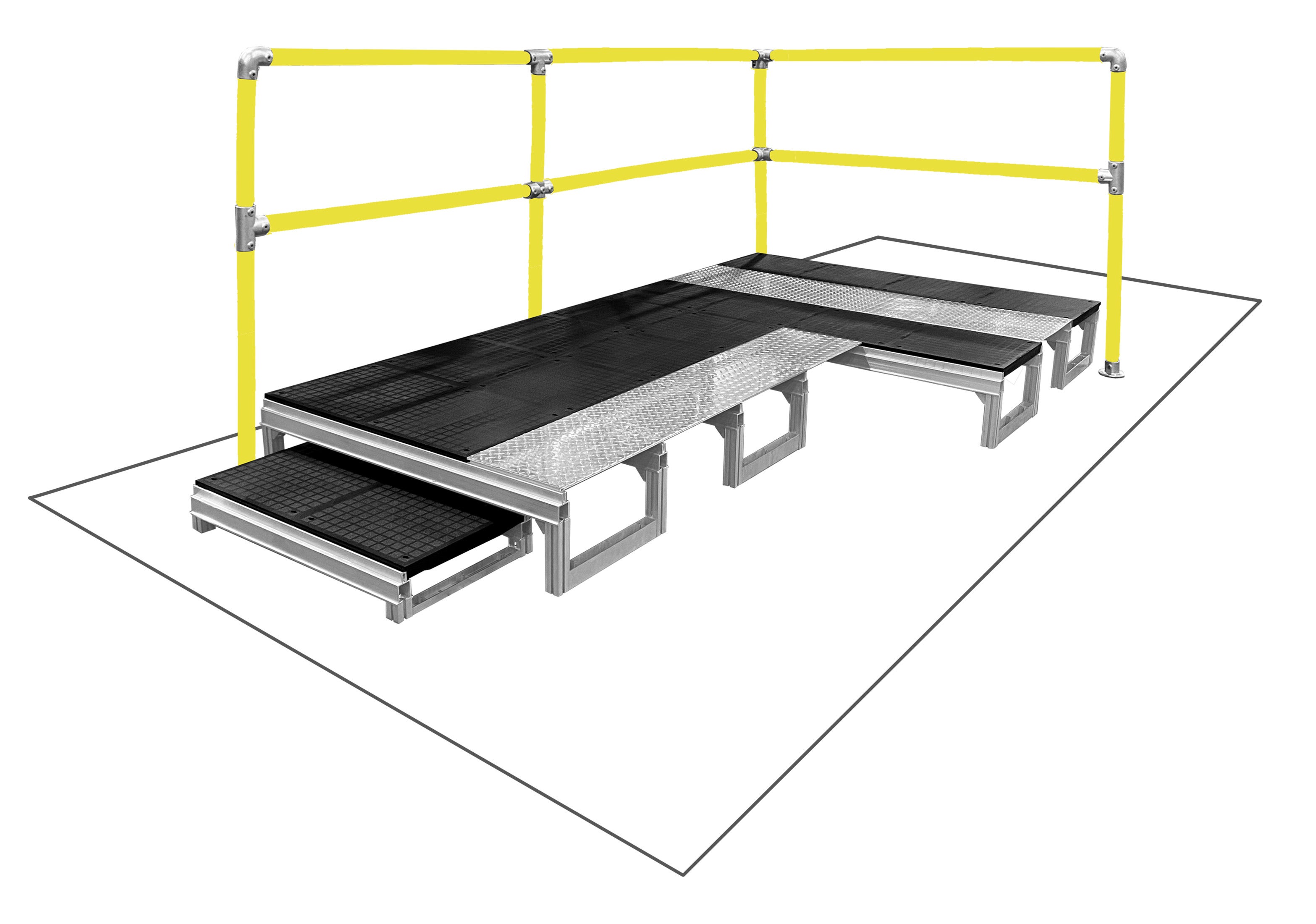 Rails for FOUNDATION Work Platforms