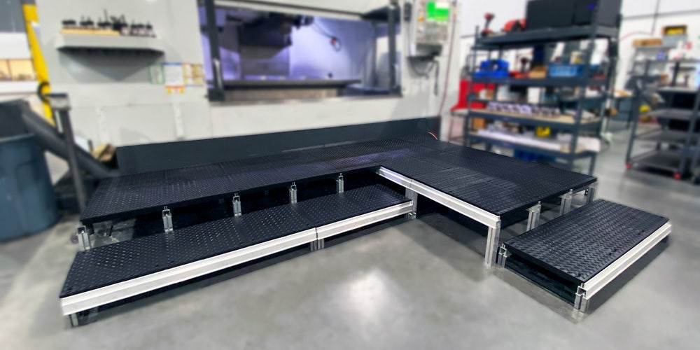 FOUNDATION Work Platforms in use
